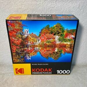 Autumn In Harrisville New Hampshire Kodak 1000 pc Cra-Z-Art Puzzle Richer Colors